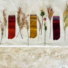 画像をギャラリービューアに読み込む, メリノウール&ウールかすり染め足袋クルー丈ソックス 23-25㎝