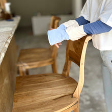 Load image into Gallery viewer, ルミナスシルク トリコロール アームカバー 指穴あり ★フフリーサイズ