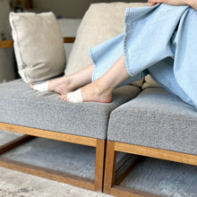 画像をギャラリービューアに読み込む, ルミナスシルク 指先フリー5本指ハーフソックス ★フリーサイズ