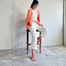 Load image into Gallery viewer, オーガニックコットン5本指 無地 ショート丈ソックス 23-25㎝