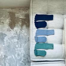 Load image into Gallery viewer, オーガニックコットン5本指 無地 ミドル丈ソックス 25-27㎝