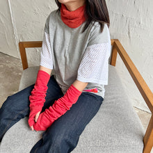 Load image into Gallery viewer, 和紙MIX無地ネックカバー ★フリーサイズ