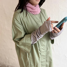 Load image into Gallery viewer, 和紙MIX無地ネックカバー ★フリーサイズ