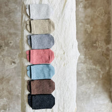 Load image into Gallery viewer, シルクメランジ足袋クルー丈ソックス 23-25cm