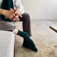 画像をギャラリービューアに読み込む, 美濃和紙&オーガニックコットン 足袋ミドル丈ソックス 25-27㎝
