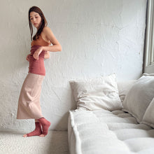 Load image into Gallery viewer, なめらかシルク無地ロングタイプ腹巻き ★フリーサイズ