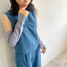Load image into Gallery viewer, オーガニックコットン レイヤード アームカバー 指穴あり ★フリーサイズ