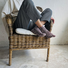 Load image into Gallery viewer, オーガニックコットン スラブ ショート丈ソックス 25-27cm