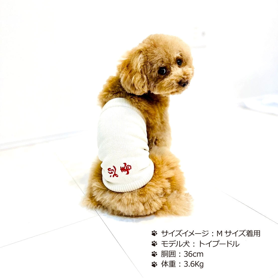 なめらかシルク ワンちゃん(超/小型犬)用 ロングタイプ 腹巻き ★お正月柄シリーズ S/Mサイズ