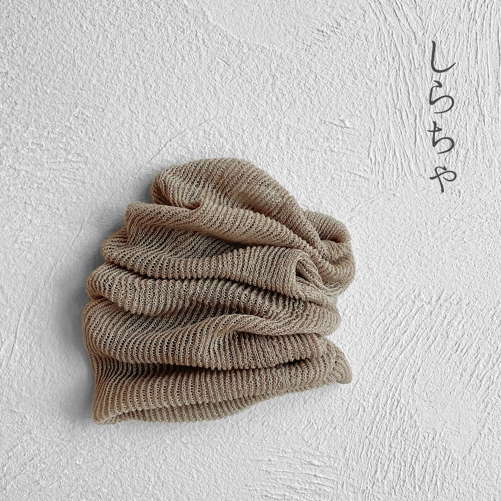 美濃和紙＆オーガニックコットン ネックカバー ★フリーサイズ