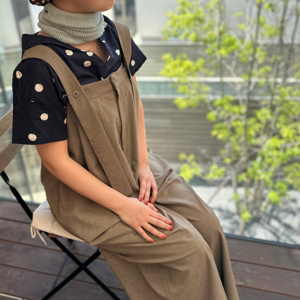 美濃和紙＆オーガニックコットン ネックカバー ★フリーサイズ